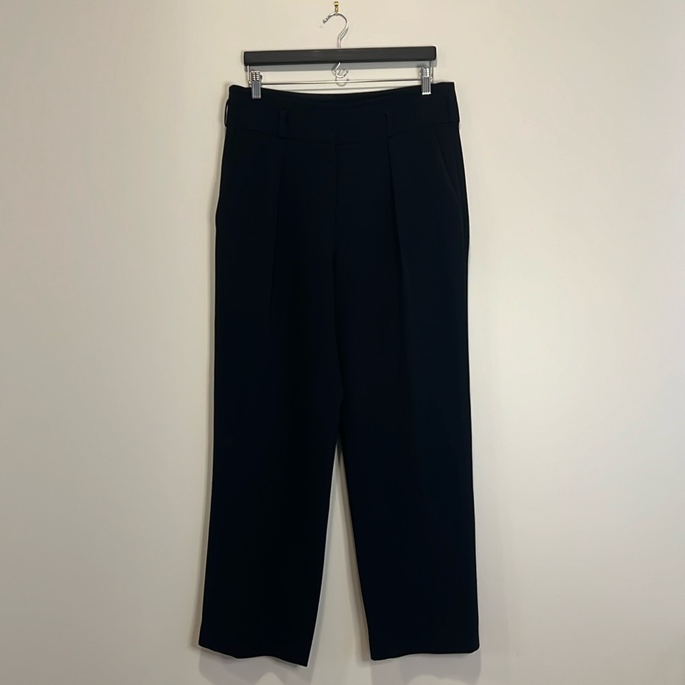 Babaton Pleated Wide Leg Trouser